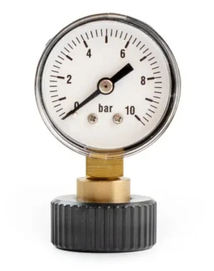 8812053 - Manometer 40mm 0-10 bar – 34” euroconus incl wartel - 1