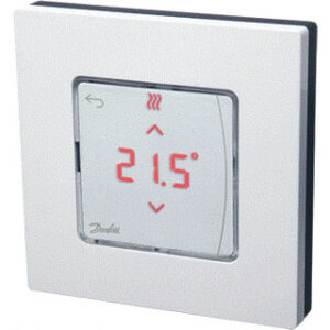 Danfoss Icon2 - 24V - 2-Draads Vloerverwarming Thermostaat met Display - Opbouw