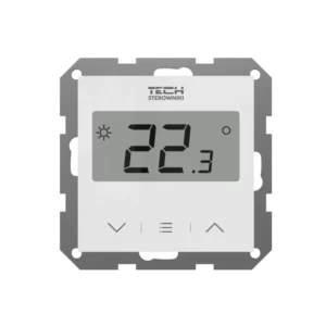 Tech regeling vloerverwarming - kamerthermostaat - EU-F-12b Wit