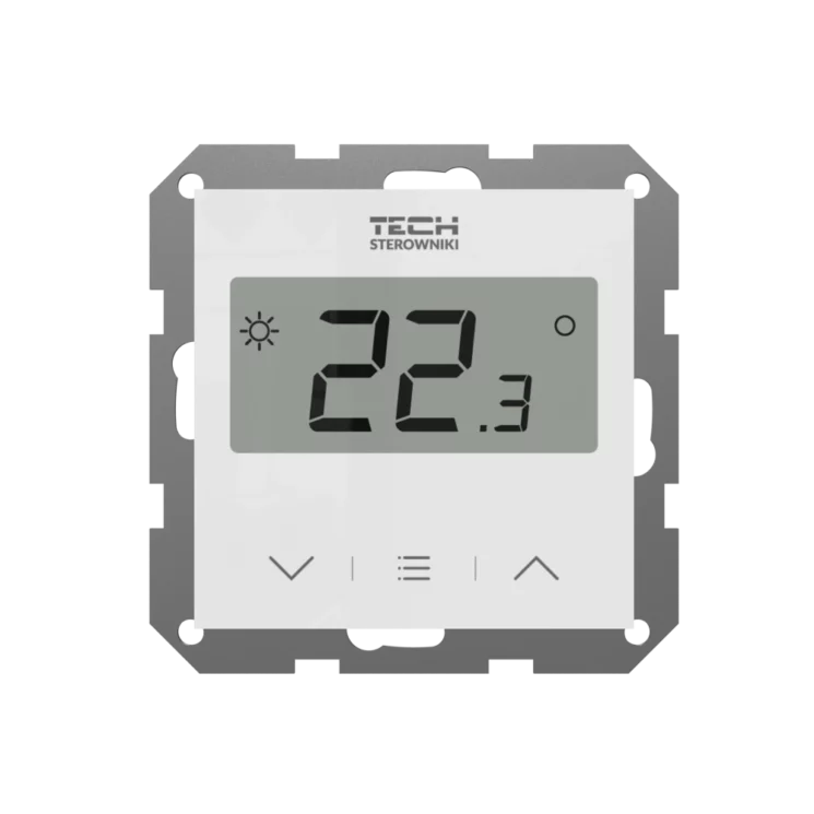 Tech regeling vloerverwarming - kamerthermostaat - EU-F-12b Wit