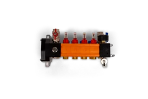 Kunststof compact verdeler 4 groeps 34'' incl.kogelkraan 1