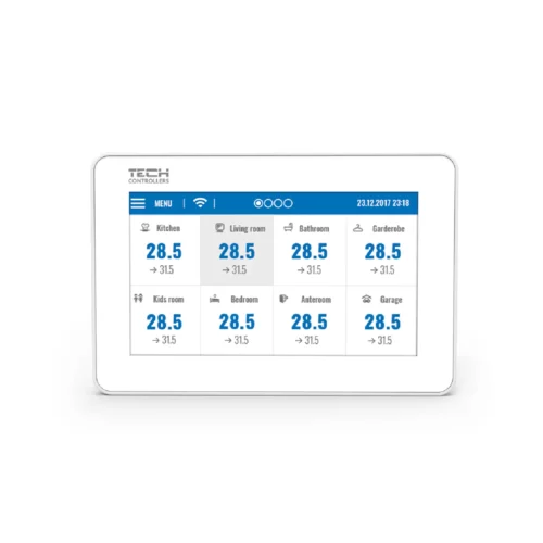 EU-M-9T Bedieningspaneel | App Uitbreiding | Wifi | Wit | Tech